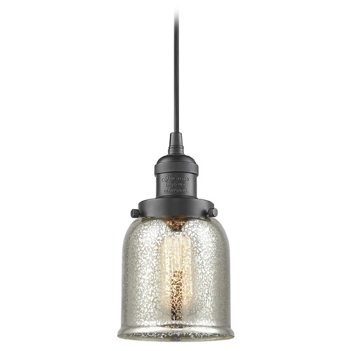 Innovations Lighting Small Bell Oil Rubbed Bronze Mini Pendant by Innovations Lighting 201C-OB-G58