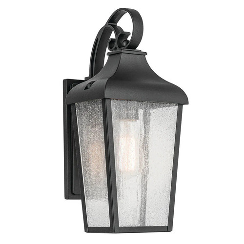 Kichler Lighting Forestdale 14.75-Inch Outdoor Wall Light in Black by Kichler Lighting 49735BKT