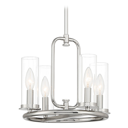 Designers Fountain Lighting Designers Fountain Hudson Heights Polished Nickel Chandelier D268C-14P-PN