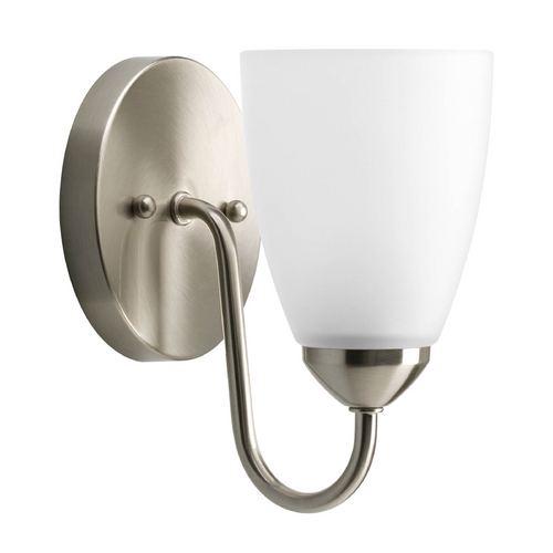 Progress Lighting Gather Sconce in Brushed Nickel by Progress Lighting P2706-09