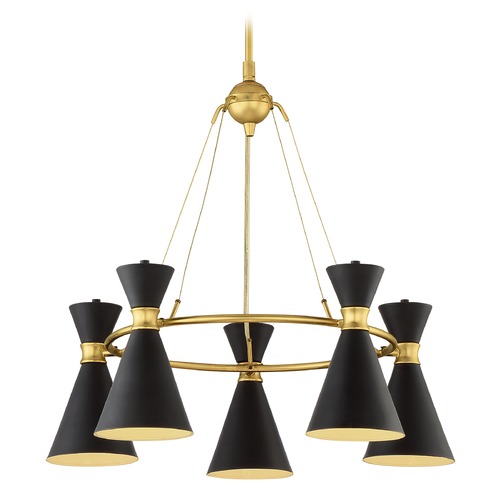 George Kovacs Lighting Conic Honey Gold Chandelier by George Kovacs P1825-248