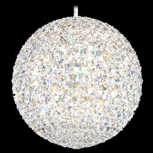Schonbek Lighting Schonbek Worldwide Lighting Da Vinci Polished Stainless Steel Pendant Light with Globe Shade DV1515O