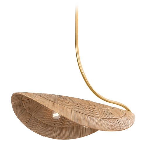 Corbett Lighting Corbett Lighting Medea Gold Leaf LED Island Light 454-04-GL