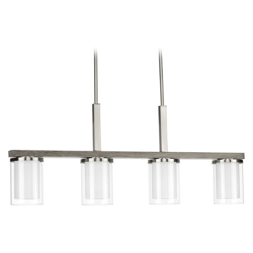 Progress Lighting Mast Brushed Nickel Island Light by Progress Lighting P400190-009