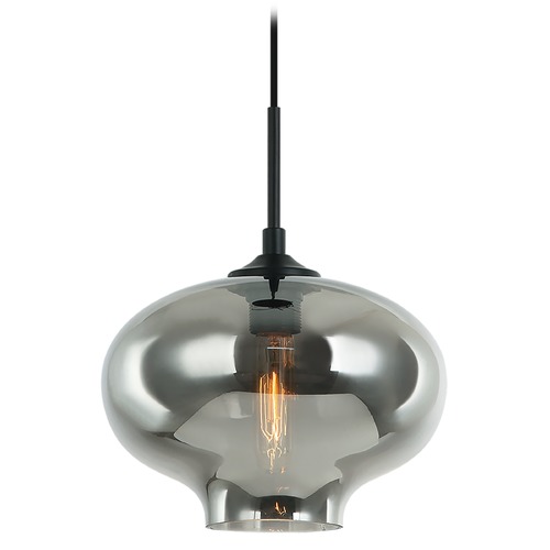 Matteo Lighting Irresistible Organic Charm Black Pendant by Matteo Lighting C41406SM