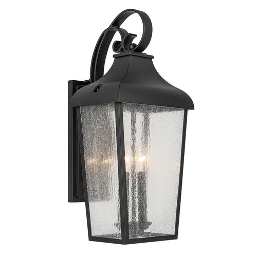 Kichler Lighting Forestdale 21.50-Inch Outdoor Wall Light in Black by Kichler Lighting 49737BKT