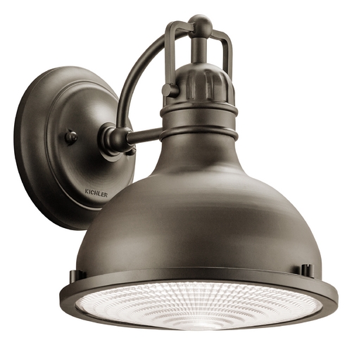 Kichler Lighting Hatteras Bay 9-Inch Wide Outdoor Wall Light in Olde Bronze by Kichler Lighting 49065OZ