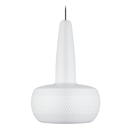 UMAGE UMAGE Matte White Mini-Pendant Light with Drum Shade 2051_4008