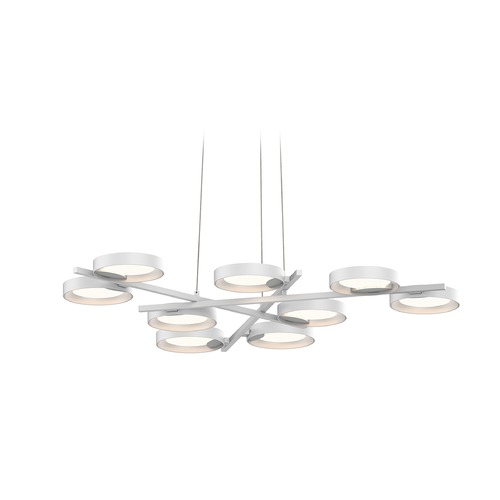 Sonneman Lighting Ring LED Pendant White Light Guide by Sonneman Lighting 2656.03W
