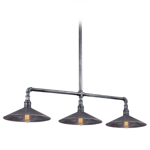 Troy Lighting Toledo 51-Inch Linear Light in Old Silver by Troy Lighting F2776
