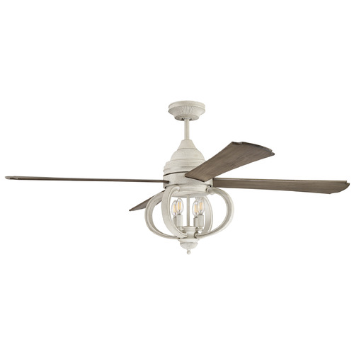 Craftmade Lighting Augusta 60-Inch LED Ceiling Fan in Cottage White by Craftmade Lighting AUG60CW4