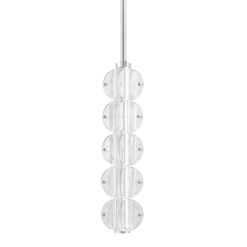 Hudson Valley Lighting Lindley LED Mini Pendant in Polished Nickel by Hudson Valley Lighting 1905-PN