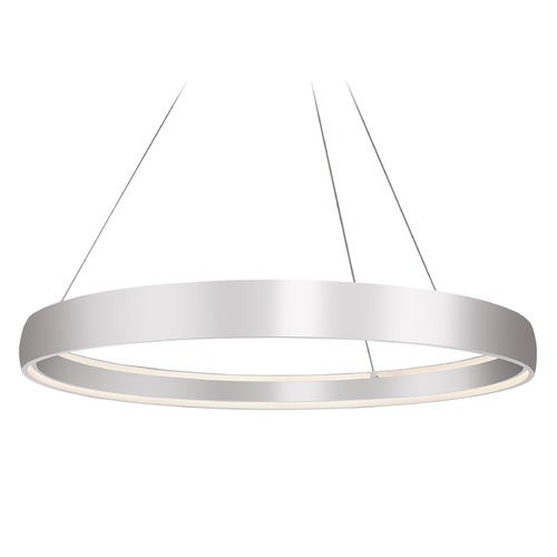 Kuzco Lighting Modern Brushed Silver LED Pendant 3000K 8480LM by Kuzco Lighting PD22753-BS