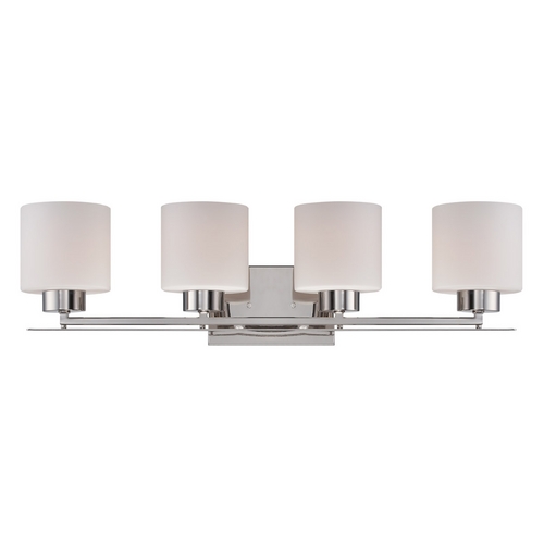 Nuvo Lighting Bathroom Light in Polished Nickel by Nuvo Lighting 60/5204