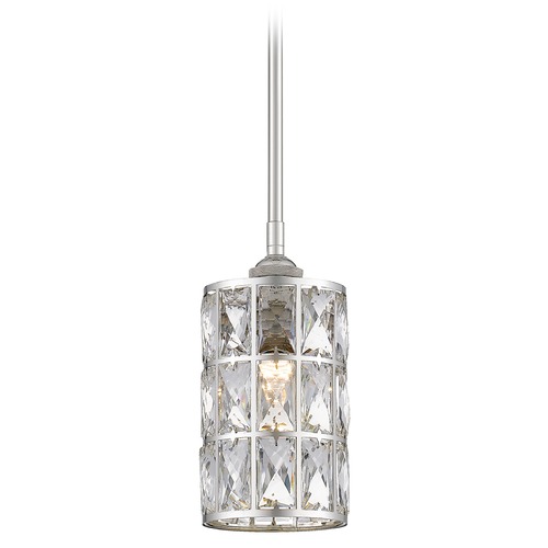 Quoizel Lighting Oliver Polished Nickel Mini Pendant by Quoizel Lighting QPP4046PK