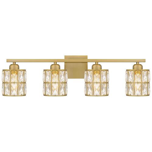 Quoizel Lighting Quoizel Lighting Gibson Aged Brass Bathroom Light GIB8630AB