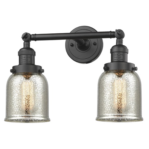 Innovations Lighting Small Bell Oil Rubbed Bronze Bathroom Light by Innovations Lighting 208-OB-G58