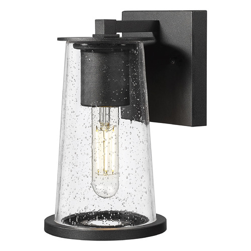 Z-Lite Z-Lite Bar Harbor Sand Black Outdoor Wall Light 5004S-BK