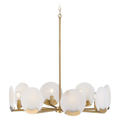 Capital Lighting Oriya Chandelier in Aged Brass by Capital Lighting 454682AD