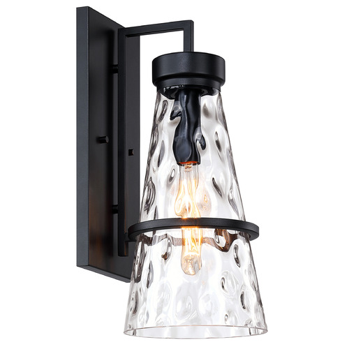 Designers Fountain Lighting Designers Fountain Field Daisy Lane Black Outdoor Wall Light D327M-18EW-BK