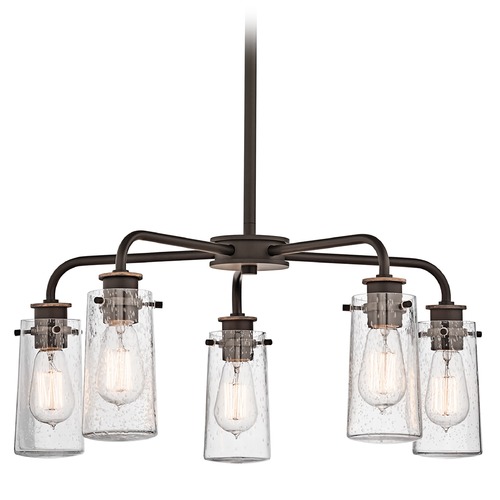 Kichler Lighting Braelyn 25-Inch Chandelier in Bronze by Kichler Lighting 43058OZ