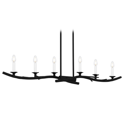Quoizel Lighting Quoizel Lighting Oakley Earth Black Island Light OAK644EK