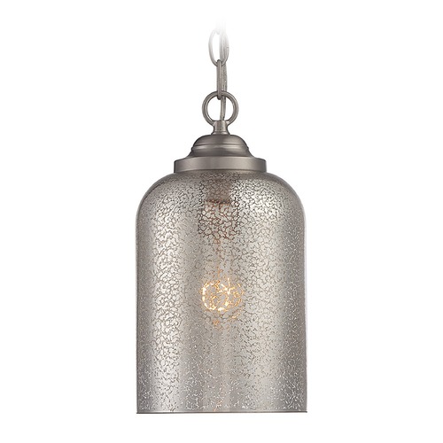 Savoy House Bally Pendant in Satin Nickel by Savoy House 7-701-1-SN