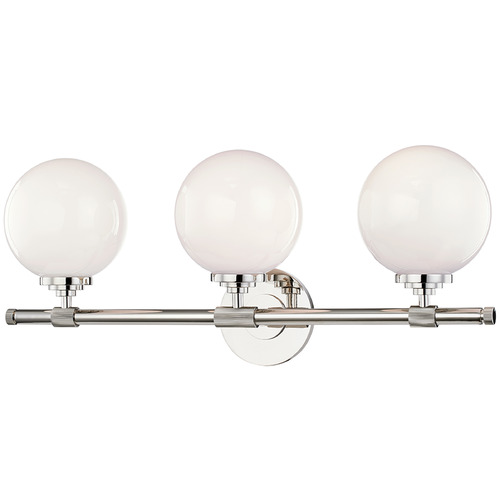 Hudson Valley Lighting Hudson Valley Lighting Bowery Polished Nickel Bathroom Light 3703-PN