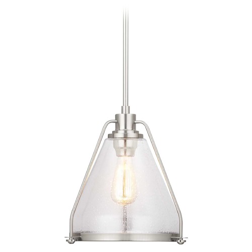 Progress Lighting Range Brushed Nickel Pendant by Progress Lighting P500135-009