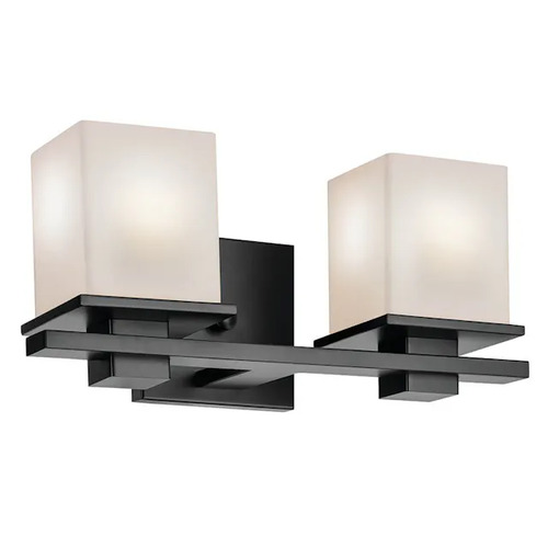 Kichler Lighting Tully 15-Inch Vanity Light in Black by Kichler Lighting 45150BK