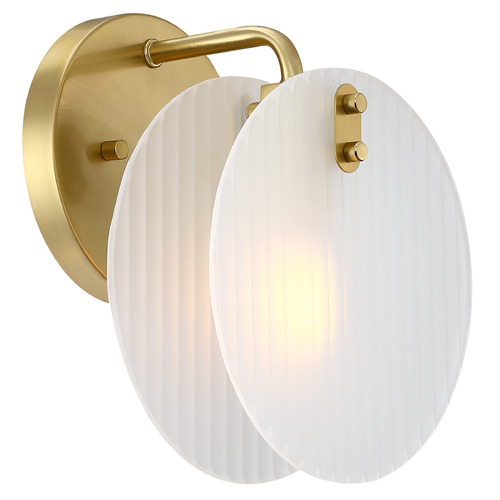 Designers Fountain Lighting Designers Fountain Sky Fall Brushed Gold Sconce D311C-WS-BG