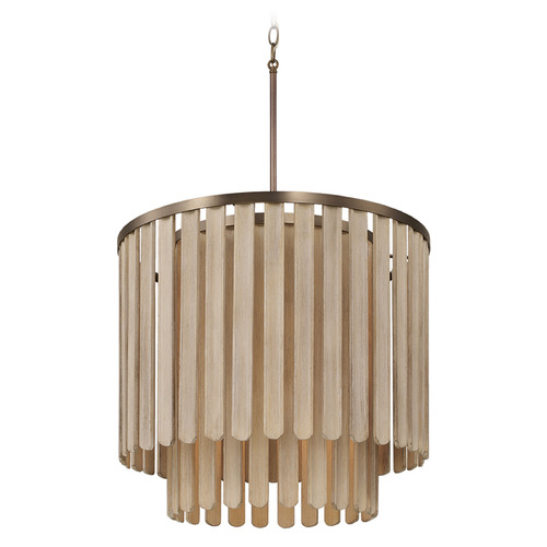 Capital Lighting Jada Pendant in Dark Brass by Capital Lighting 355651DR