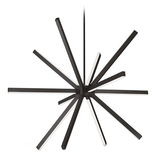 Kuzco Lighting Mid-Century Modern Black LED Pendant 3000K 5040LM by Kuzco Lighting CH14348-BK