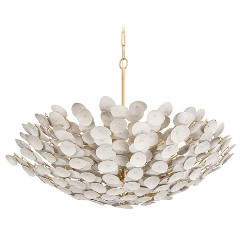 Corbett Lighting Corbett Lighting Aimi Vintage Gold Leaf Chandelier 356-49-VGL