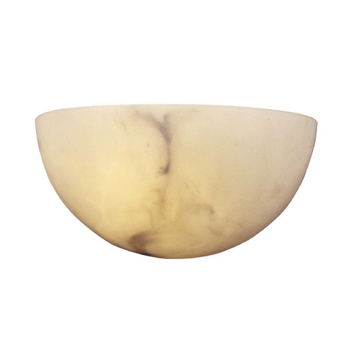 Metropolitan Lighting Sconce Wall Light with Alabaster Glass by Metropolitan Lighting N2031
