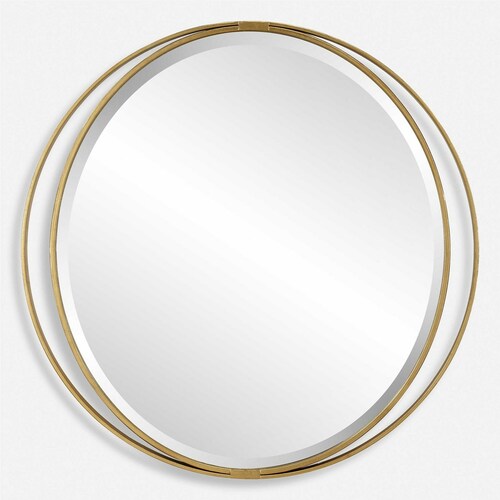 Uttermost Lighting Rhodes Round 36-Inch Decorative Mirror 09991