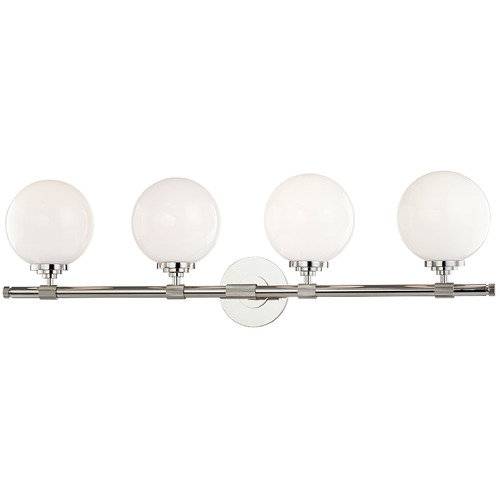 Hudson Valley Lighting Hudson Valley Lighting Bowery Polished Nickel Bathroom Light 3704-PN