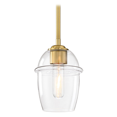 Designers Fountain Lighting Designers Fountain Summer Jazz Brushed Gold Mini-Pendant Light with Bowl / Dome Shade D310M-5P-BG