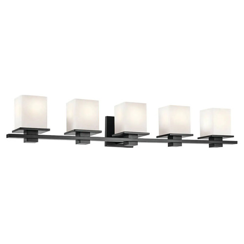 Kichler Lighting Tully 40.25-Inch Vanity Light in Black by Kichler Lighting 45193BK