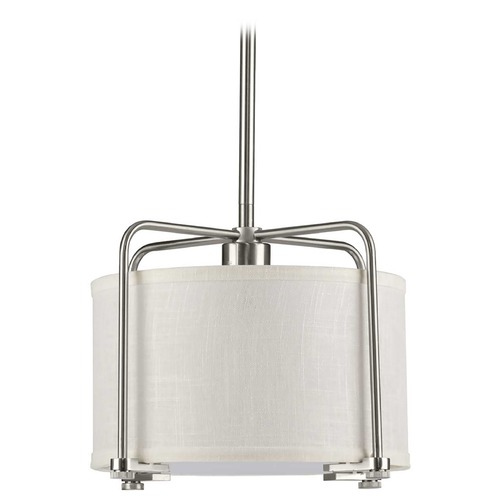 Progress Lighting Kempsey Brushed Nickel Pendant by Progress Lighting P500138-009