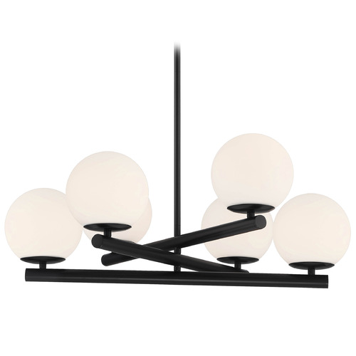 Designers Fountain Lighting Designers Fountain Crown Heights Matte Black Chandelier D252C-6CH-MB