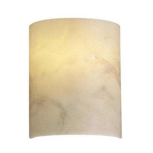 Metropolitan Lighting Sconce Wall Light with Alabaster Glass by Metropolitan Lighting N2034