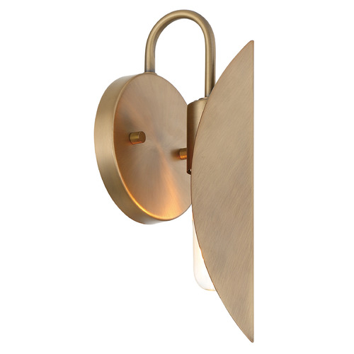 Designers Fountain Lighting Designers Fountain Eden Old Satin Brass Sconce D280M-WS-OSB