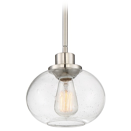 Quoizel Lighting Trilogy Pendant in Brushed Nickel by Quoizel Lighting TRG1508BN