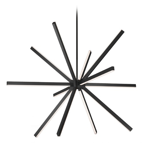 Kuzco Lighting Mid-Century Modern Black LED Pendant 3000K 6480LM by Kuzco Lighting CH14356-BK