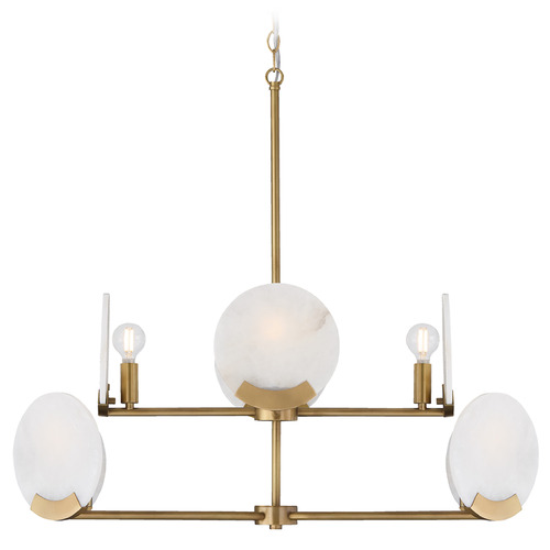 Capital Lighting Oriya Chandelier in Aged Brass by Capital Lighting 454681AD