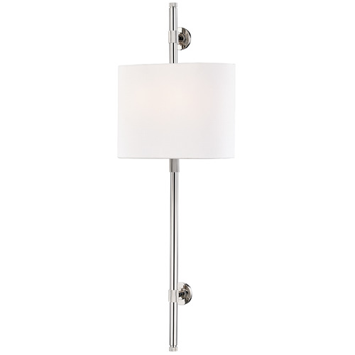 Hudson Valley Lighting Hudson Valley Lighting Bowery Polished Nickel Sconce 3722-PN