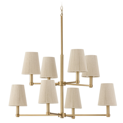 Capital Lighting Mira Chandelier in Matte Brass by Capital Lighting 454581MA