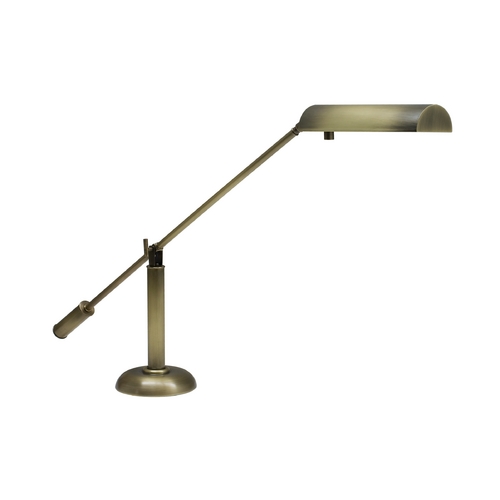 House of Troy Lighting Counter Balance Piano Lamp in Antique Brass by House of Troy Lighting PH10-195-AB