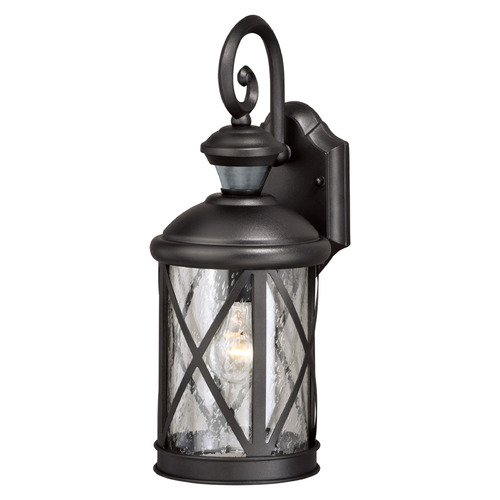 Vaxcel Lighting Vaxcel Lighting Henderson Textured Black Outdoor Wall Light T0435